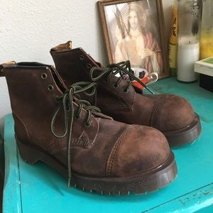 Dr. Martin lace up utility boot